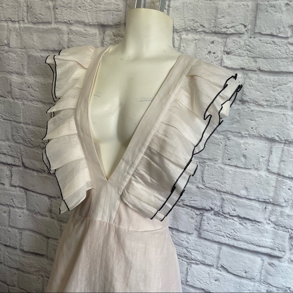 KEEPSAKE THE LABEL Remind Me Mini Dress with Frill Pale Pink - Picture 10 of 16